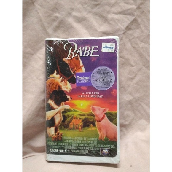 Babe VHS New Sealed - Picture 1 of 3